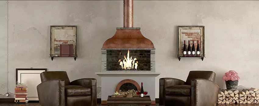 Thelin Hearth Products Providence Pellet Insert Fireplace Installation in Prichard, AL