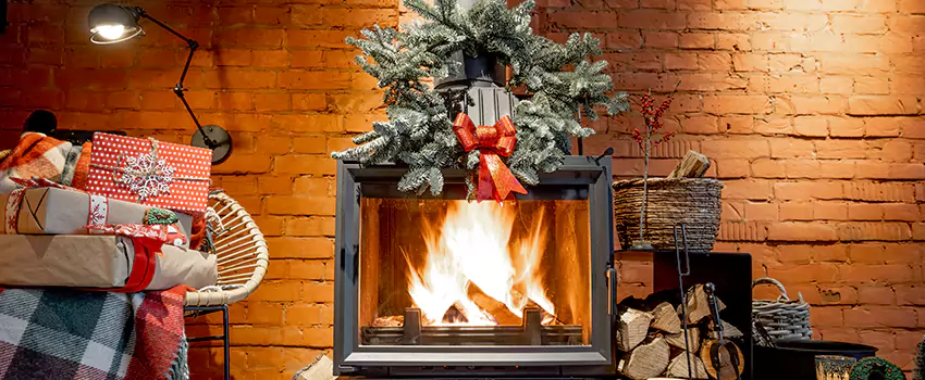 Travis Industries Linear Gas Fireplace Installation in Prichard, Alabama