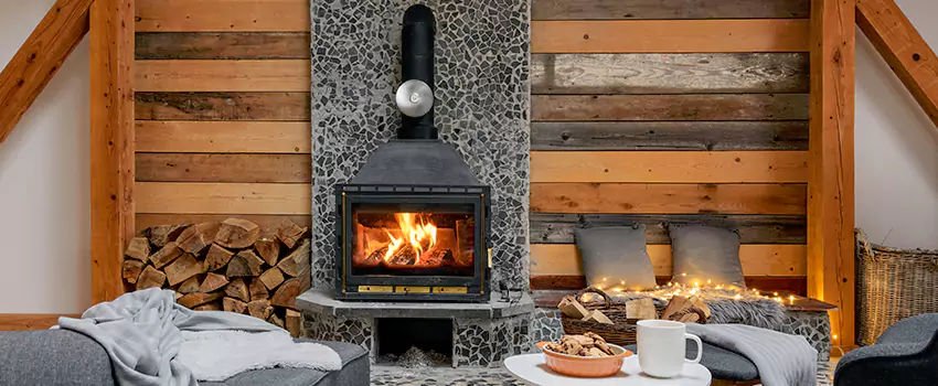 Thelin Hearth Products Direct Vent Gas Stove Fireplace Inspection in Prichard, Alabama